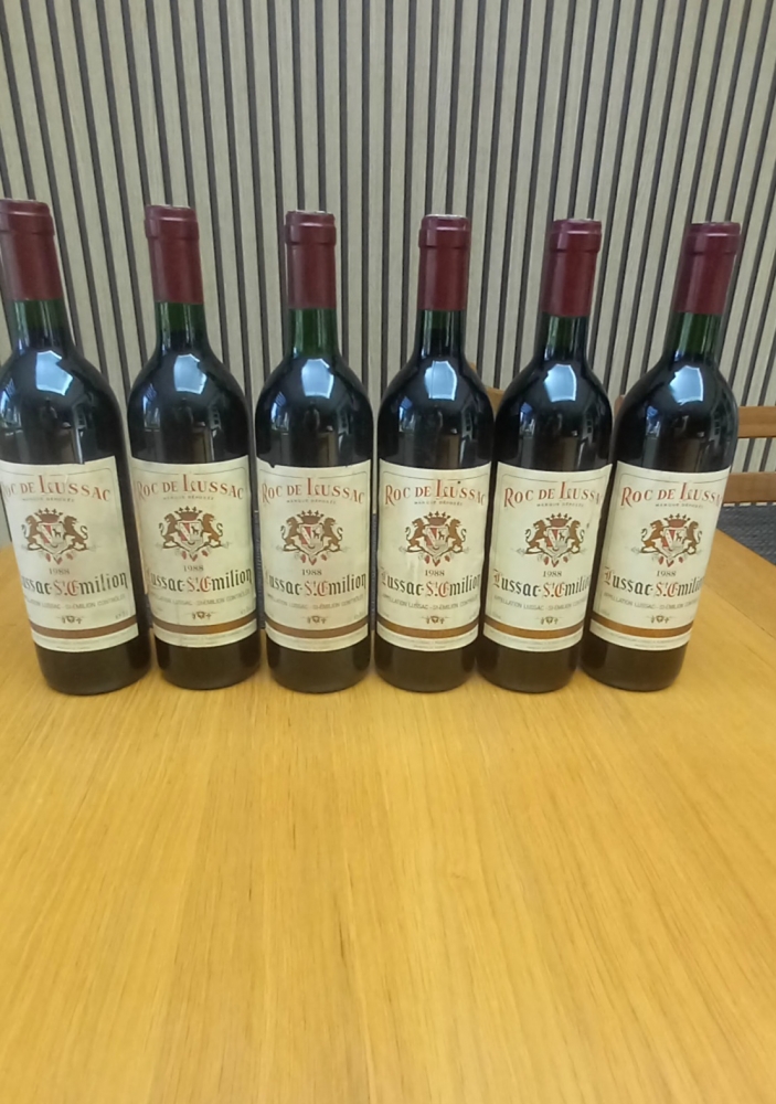 1988 Lot \" Roc De Lussac \"  St Emillion