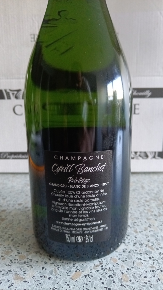 Grand Cru Privilège Blanc de BlancsCyrill Banchet 2022