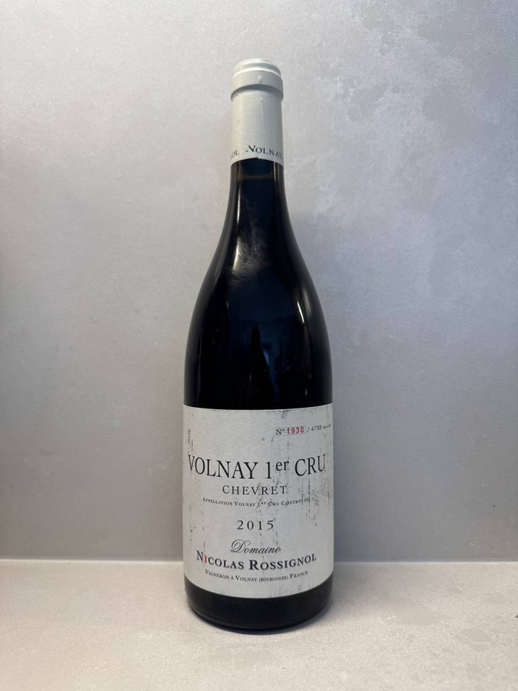 Volnay 1er cru Chevret 2015 Nicolas Rossignol