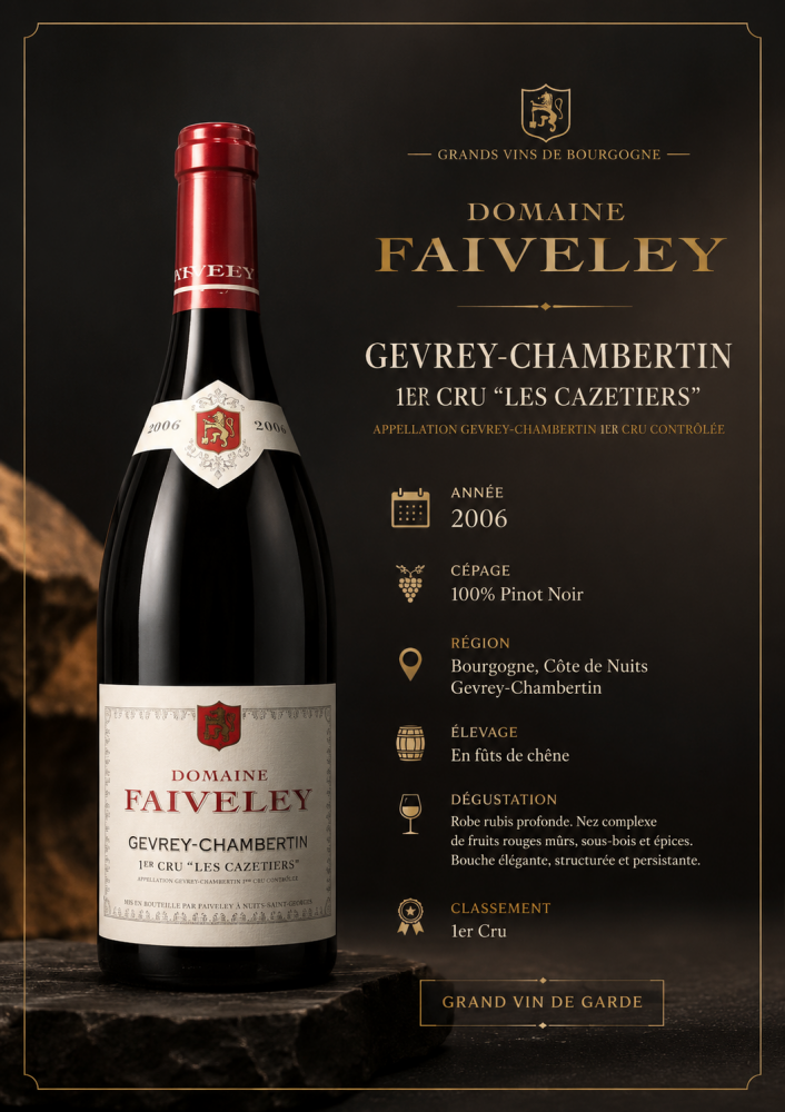 Gevrey chambertin domaine Faiveley