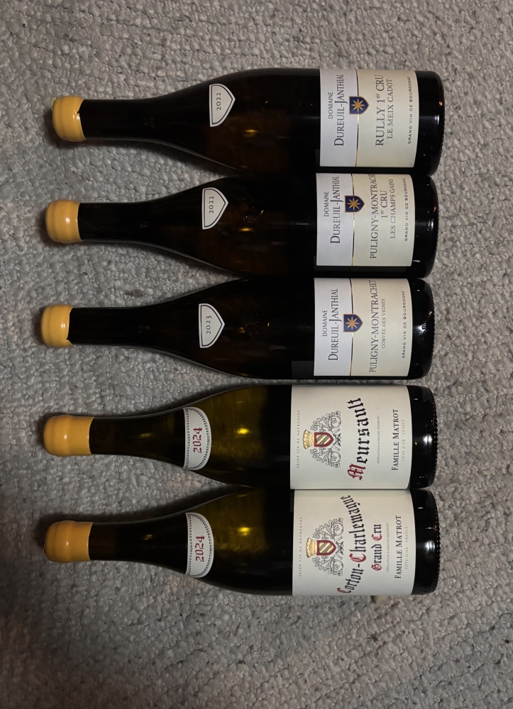 Lot Grand Vin de Bourgogne 