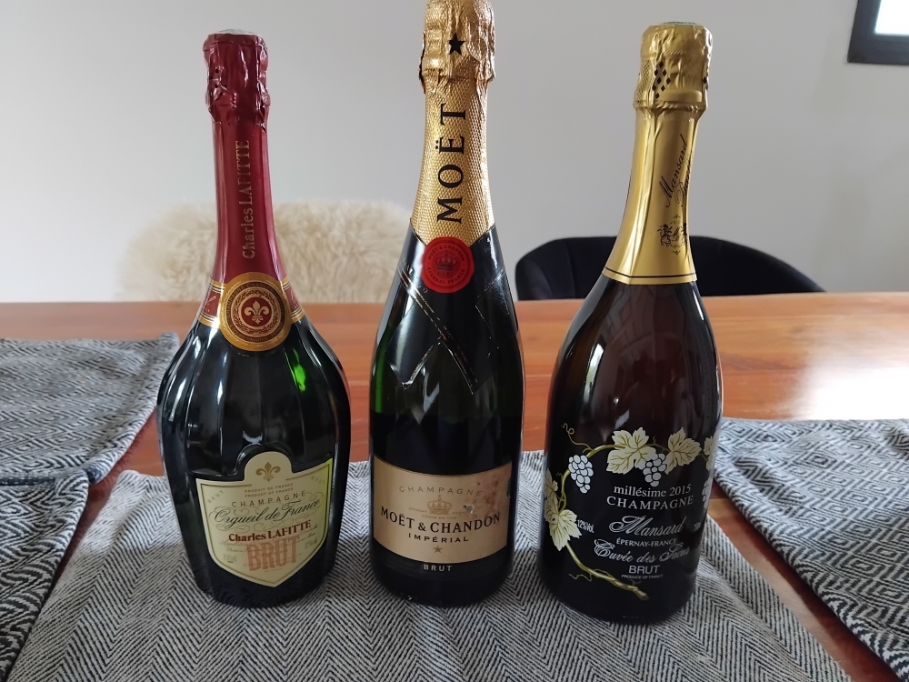 Lot vins et champagne 