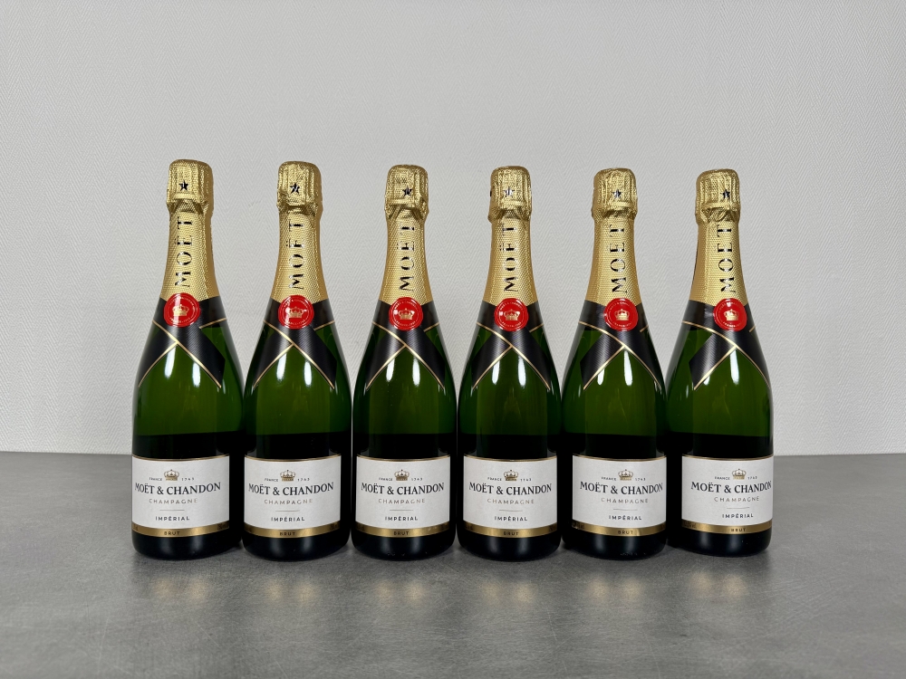 Moët et Chandon 6 bouteilles 
