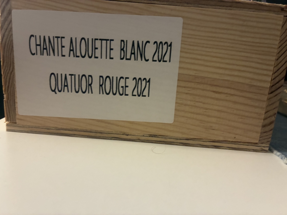 Bouteille de Rouge Cru Côte Rôtie Quatuor 2021