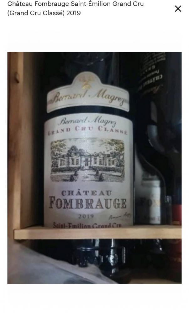 Château fombrauge 2019