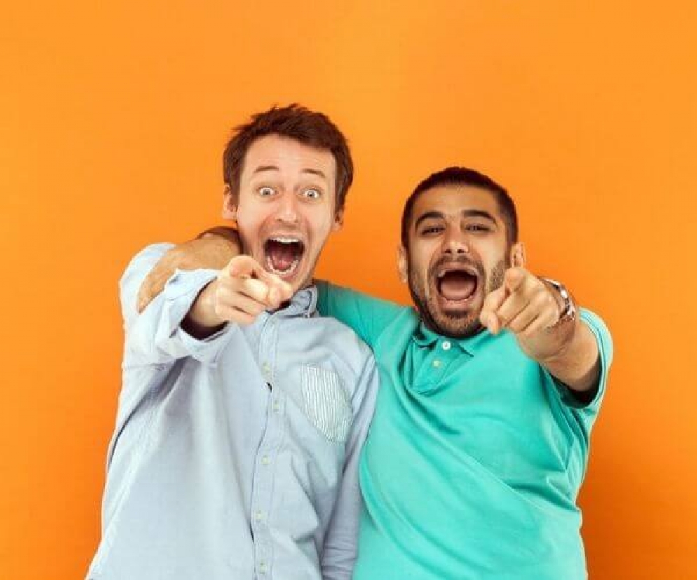 Release of endorphins via duet singing