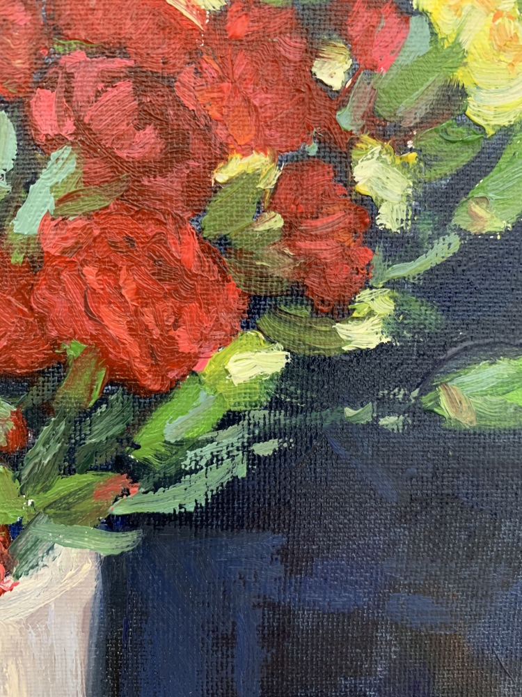 Still life with carnations