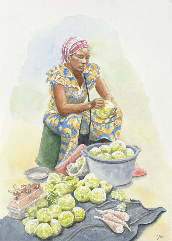 THE CABBAGE SELLER 