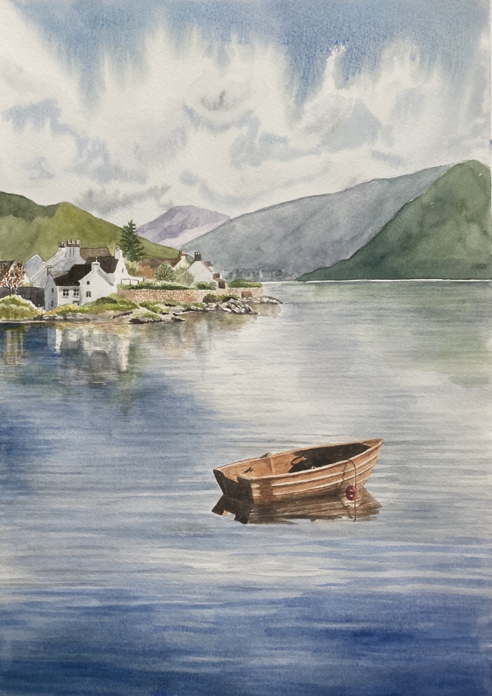 PLOCKTON ROWING BOAT