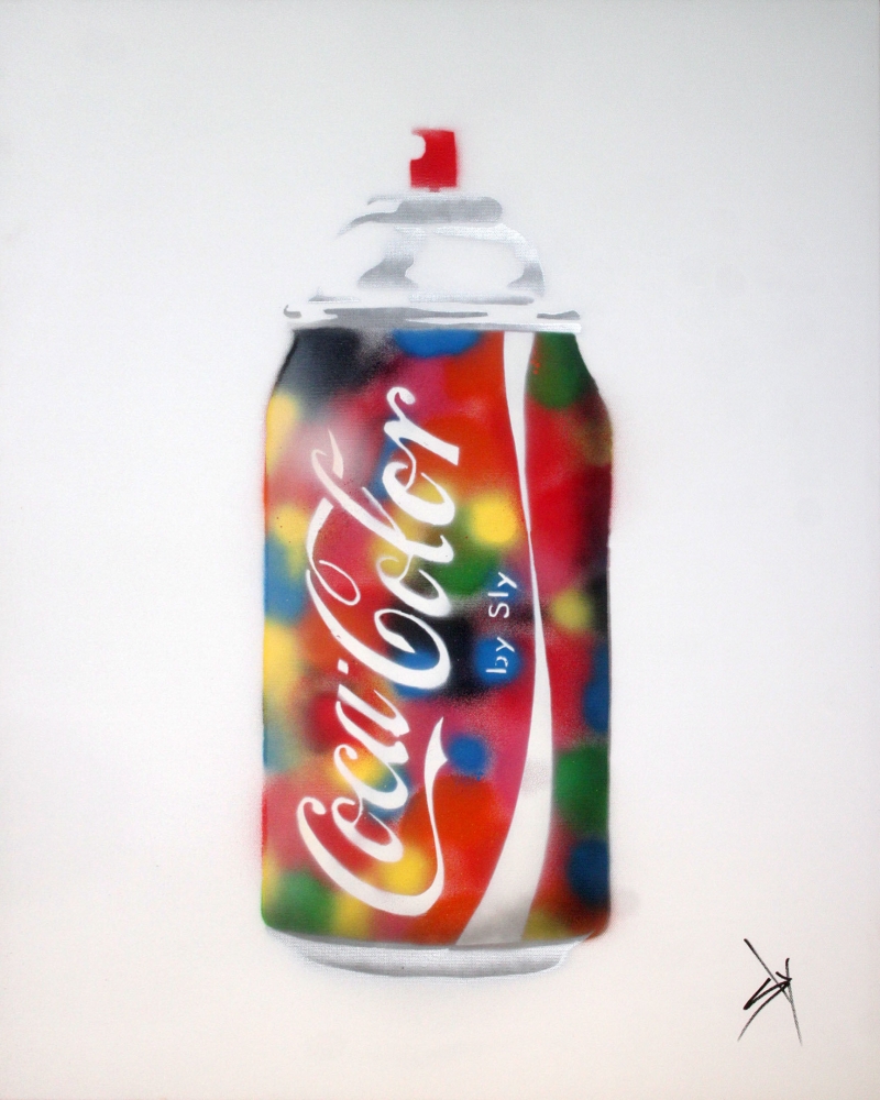 Cocacolors 2 (on canvas).