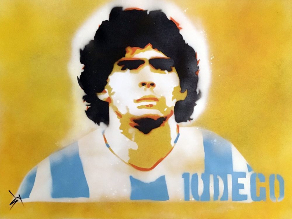 Diego. (On canvas)