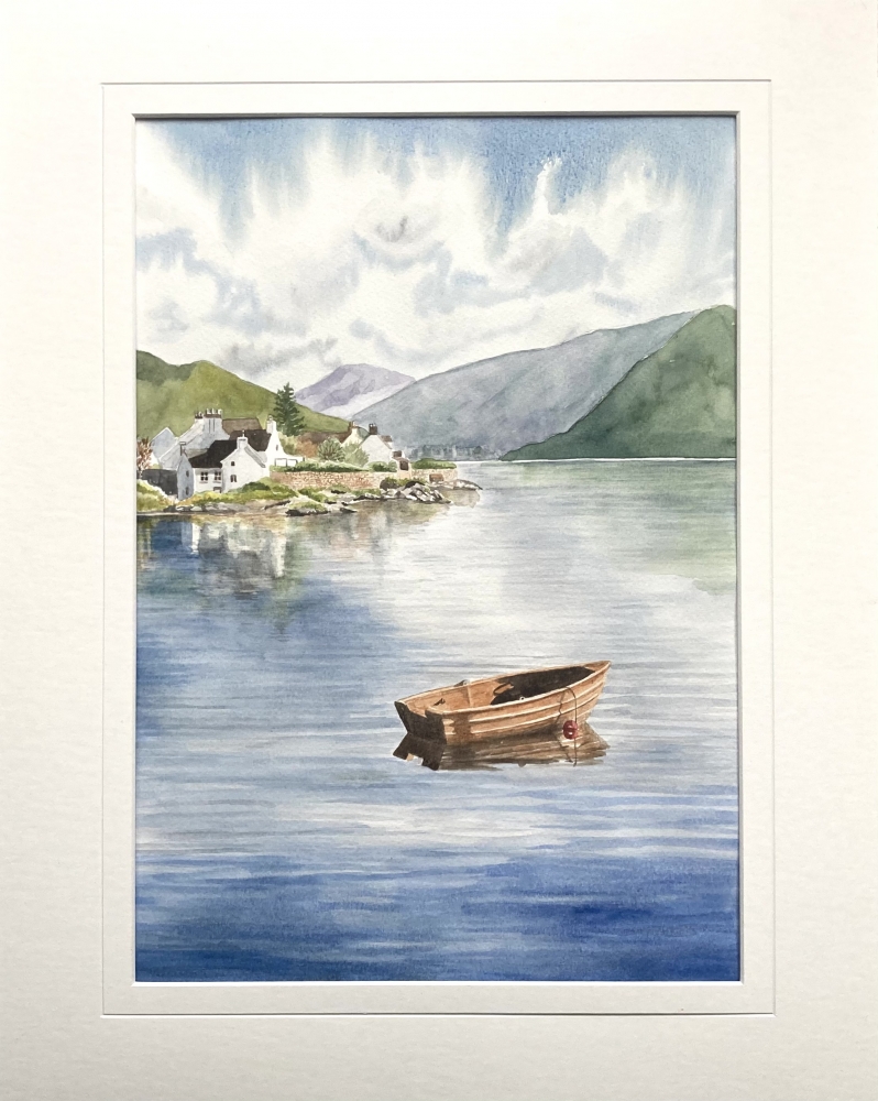 PLOCKTON ROWING BOAT