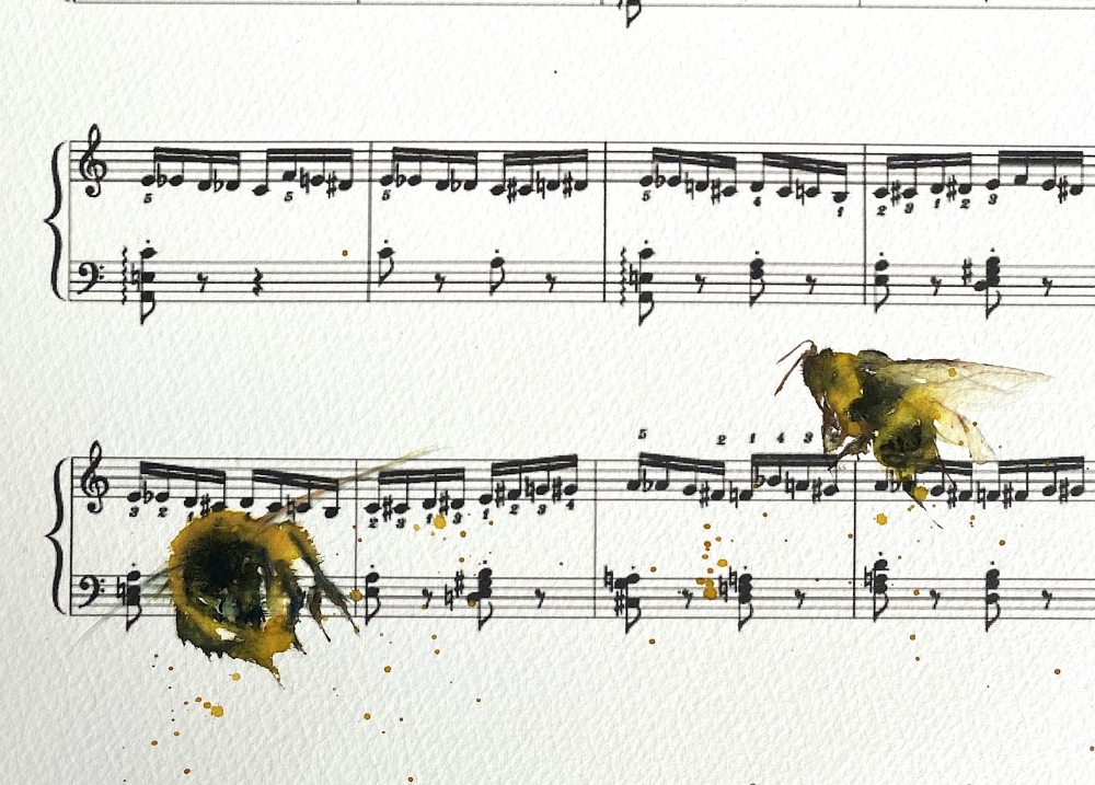 Flight of the Bumble Bee on sheet music