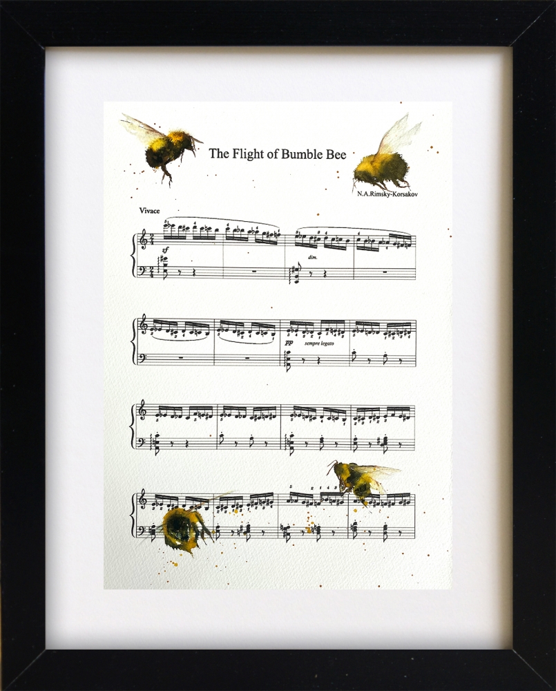 Flight of the Bumble Bee on sheet music