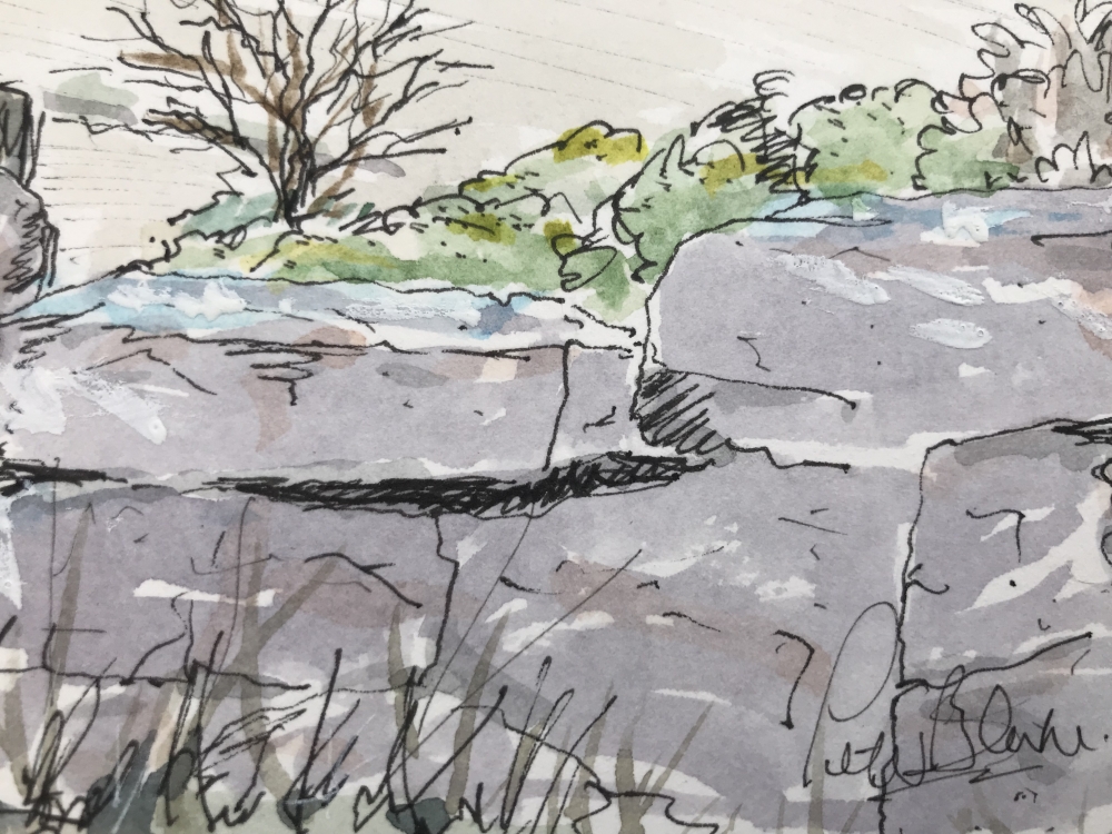 Dartmoor Prison landscape