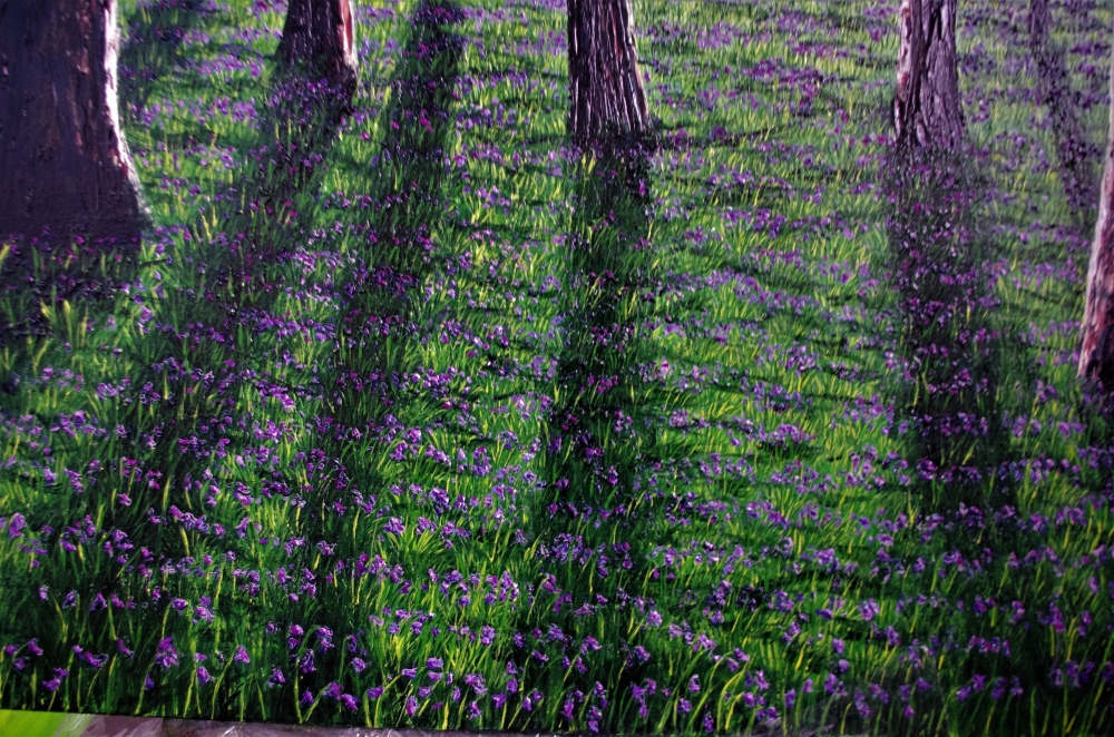 Glorious Spring. 120cm X 100cm 