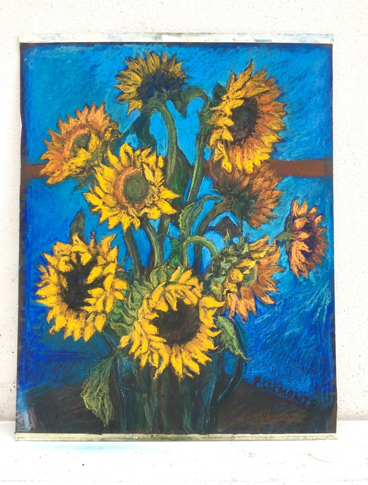 Van Gogh influenced Sunflowers