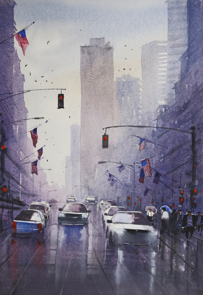 NEW YORK_ON A RAINY DAY