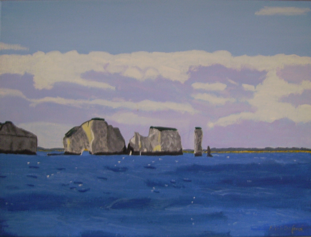 Old Harry Rocks  .