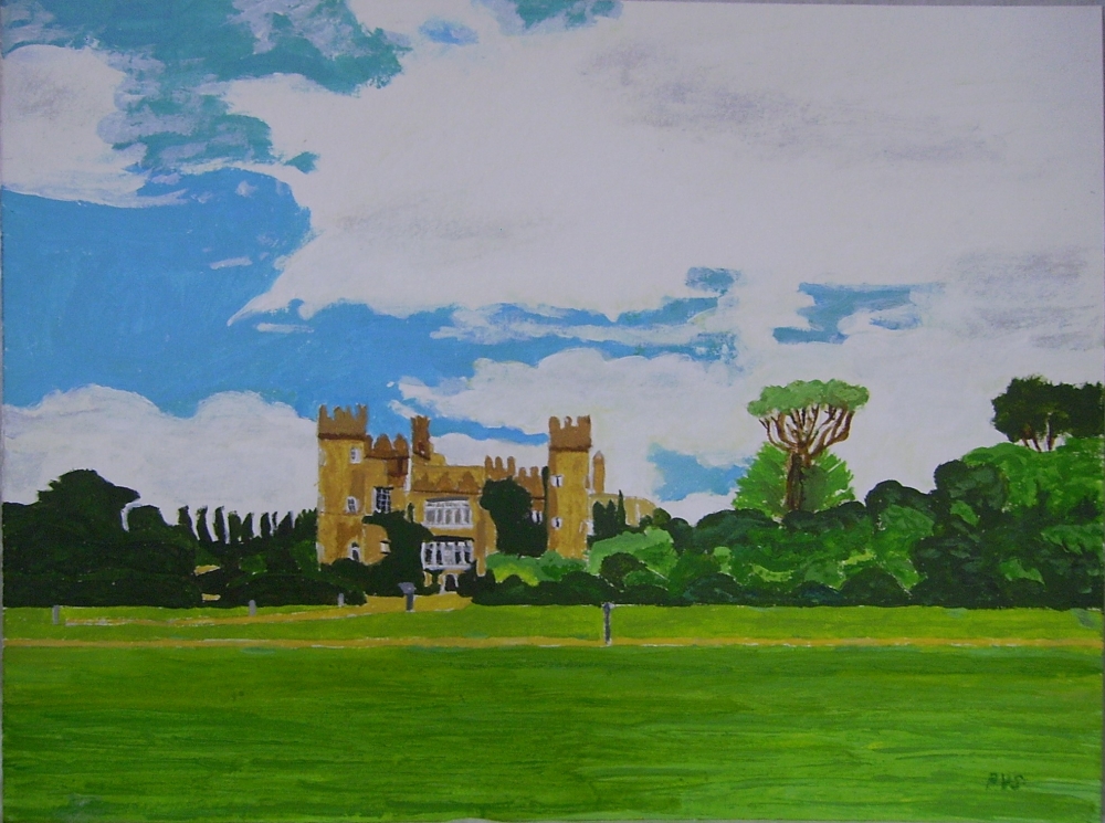 Malahide Castle and grounds 