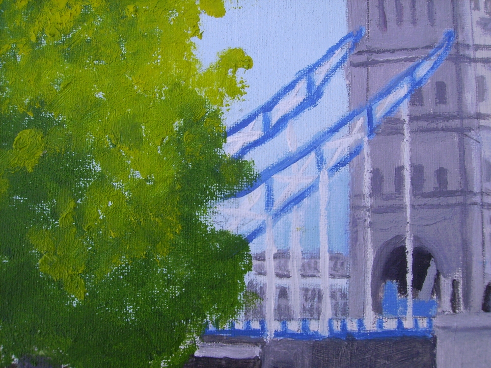 The Tower Bridge in London