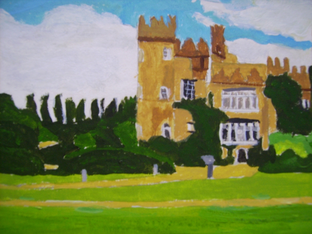 Malahide Castle and grounds 