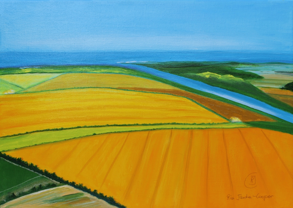 Yellow Fields - Summer Landscape II