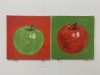 Two Apples (set of two)