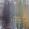 XL Morning Dew 120 x 50cm Textured Abstract Painting