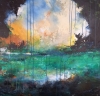 XXXL Mysterious Skies II 120 x 80 cm