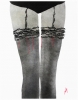 Barb Wire Stockings. (On canvas)