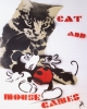 Cat & Mouse Games (On canvas)