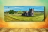 Knolton Church on a Panoramic Canvas