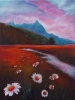 Daisies in the Landscape