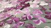 Deep Violet - Cherry blossom painting in frame