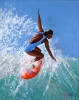 Blue Surfer - SOLD