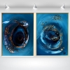 Galaxies - original artwork, structured and framed paintings