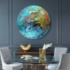 Round painting contemporary art