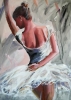 Love Dance- Ballerina Painting on MDF