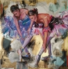 Creating Miracle-Ballerina painting-Ballet painting