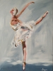 Ballerina  Series 5-Ballet Painting on Wood