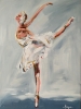 Ballerina  Series 5-Ballet Painting on Wood