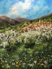 WHEN SPRING BREAKS THROUGH -LANDSCAPE PAINTING