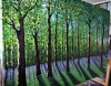 Spring Time in the Forest. 100cm X 150cm