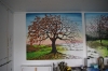 Oak of Autumn And Winter. 120cm X 100cm.