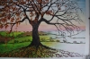 Oak of Autumn And Winter. 120cm X 100cm.