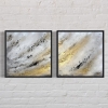 Black And Gold (Diptych)