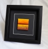 Yellow & Burnt Sienna - (2.75x2.75 inches #3)