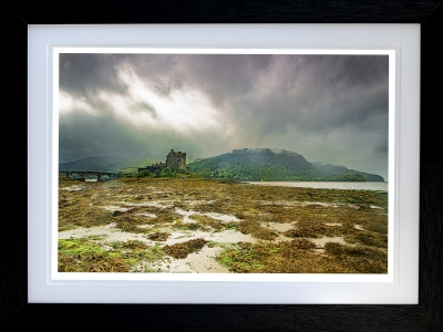 'Eilean Donan Castle' - Northside View -  Western Highlands - Scotland