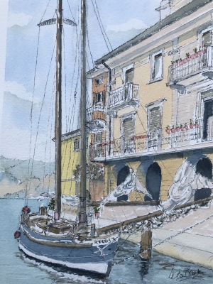 Malcesine harbour